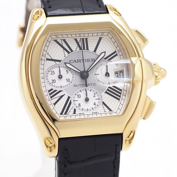 中古】CARTIER (カルティエ) ロードスター クロノグラフ XL YG W62021Y3 - 六本木 時計専門店PROUD(プラウド)