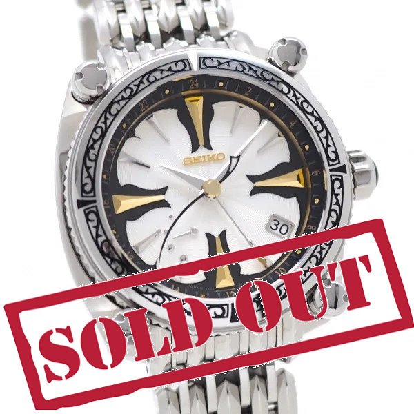 中古】 SEIKO (セイコー) ガランテ スプリングドライブ GMT 美女と野獣 55本限定 SBLA061 - 六本木  時計専門店PROUD(プラウド)