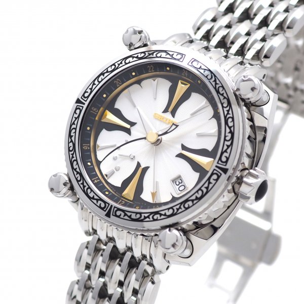 中古】 SEIKO (セイコー) ガランテ スプリングドライブ GMT 美女と野獣 55本限定 SBLA061 - 六本木  時計専門店PROUD(プラウド)