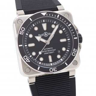 WEB꾦ʡۡڿʡ BELL&ROSSʥ٥&) BR-03 С ֥å ƥ 42mm BR03A-D-BL-ST/SRB