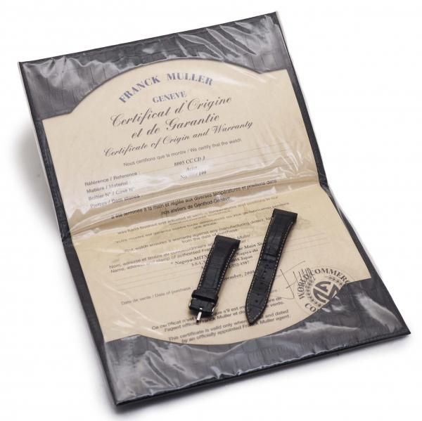 【国内正規品・保証書記入有り】フランクミュラー カサブランカ 中古】【国内正規保証書】FRANCK MULLER（フランクミュラー