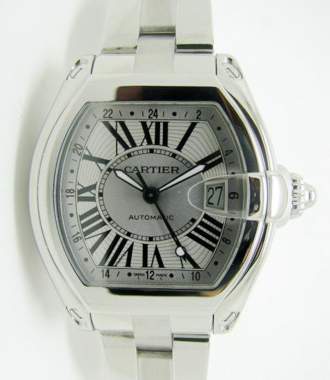 中古】CARTER（カルティエ） ロードスターGMT W62032X6 - 六本木 時計