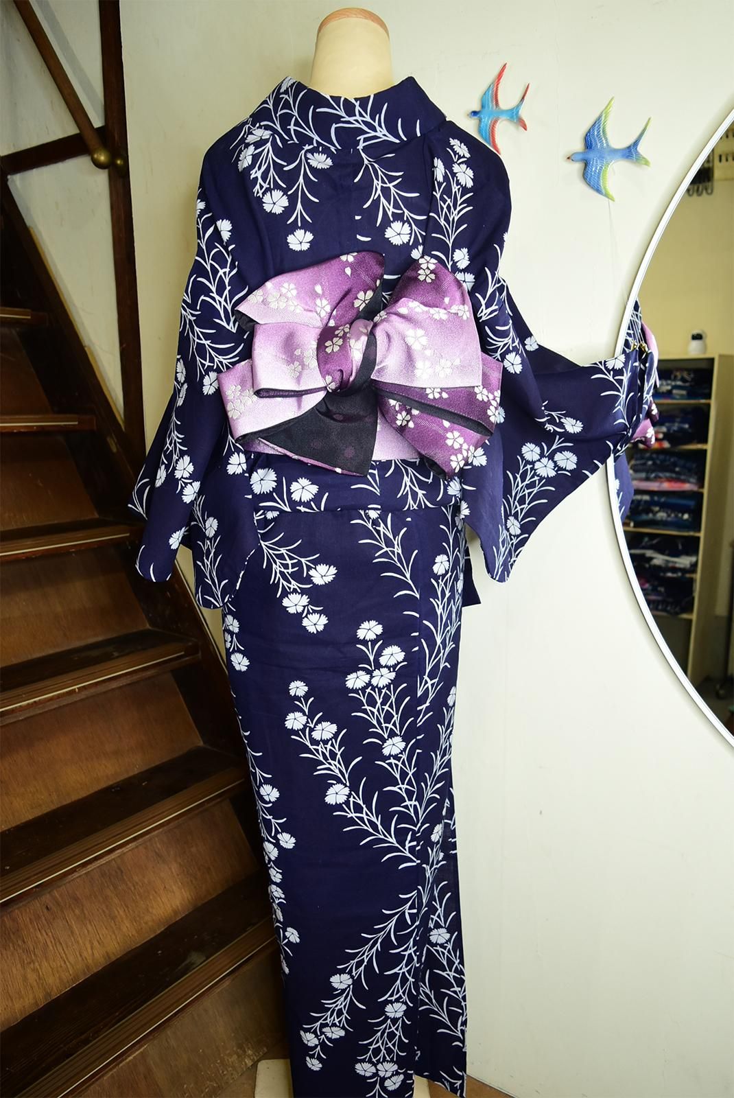 【新品】KIMONO by NADESHIKO 注染浴衣DOUBLE