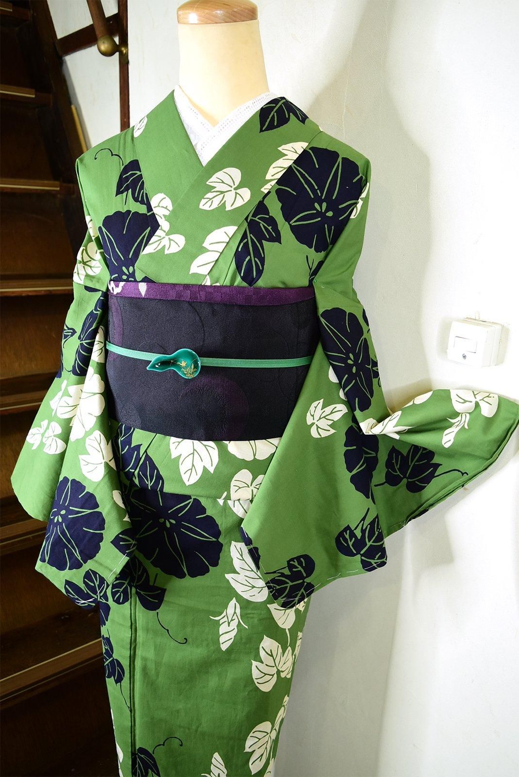 古今　浴衣　注染　新品未使用 utatane 浴衣 レディース セット utatane×注染工房 浴衣/帯/下駄