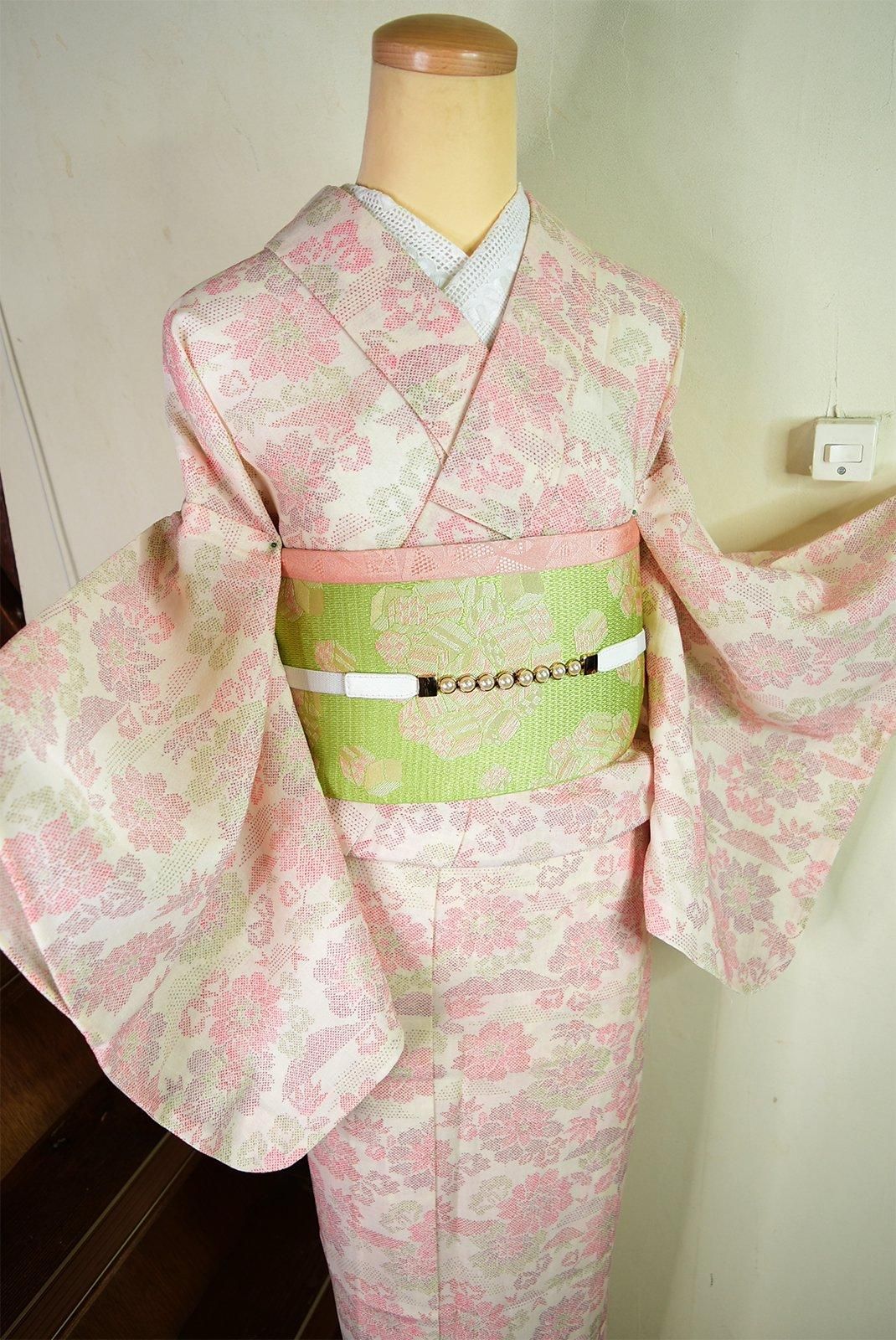 サマーウール着物