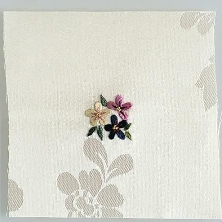 【新品未使用タグ付】Mazaki Kyoho 花柄刺繍 アームカバー F Amazon.co.jp: 初心者向けの花刺繍キット - 布の花柄、色付きの