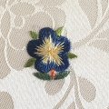手刺繍のパーツ37 青い花