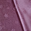 唐草吉祥紋のタン5（紫）
