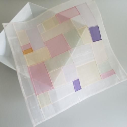 KIT オクサでつくるパステルカラーの覆い布 - POJAGI工房koe