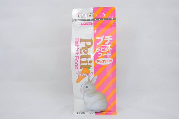 プチラビットフード　キャロット味　400g - うさぎ専門店 Rabbit Wish