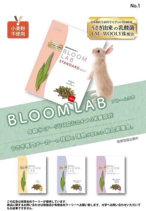 ウーリー ブルームラボ スペシャル（BLOOM LAB SPECIAL） 800g