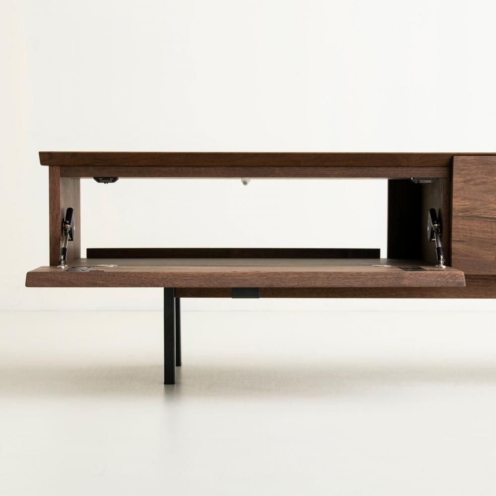ACTUS テレビボード　無垢　KNOT Knot（ノット）テレビボード W1500 ウォールナット｜karf