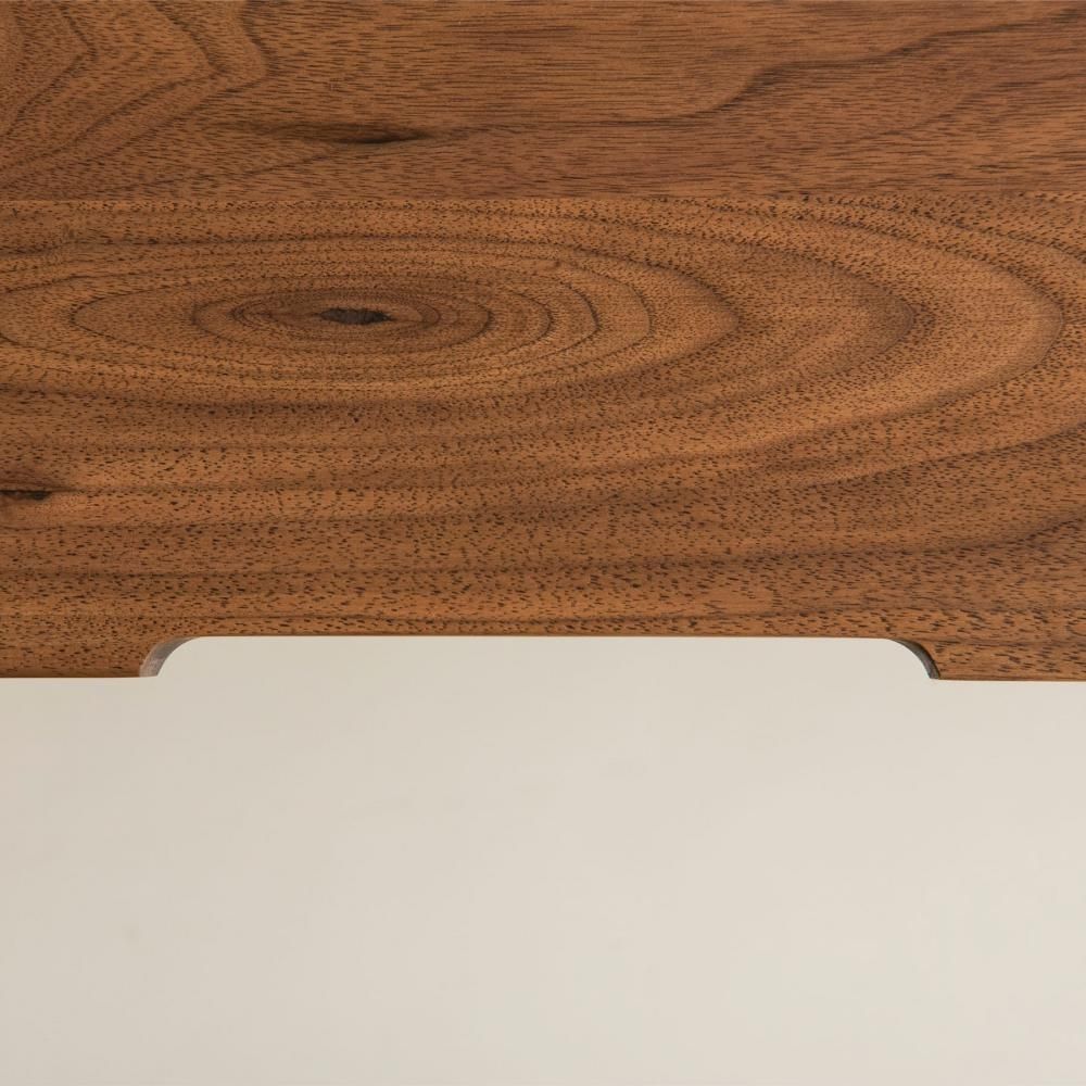 Knot（ノット）テレビボード W1500 ウォールナット｜karf・Blackboard