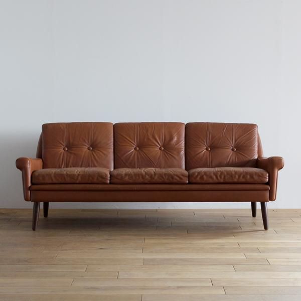 Vintage（ヴィンテージ） 3seat sofa：ミッドセンチュリーモダン ...