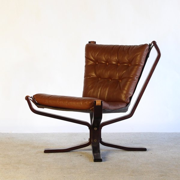 Vintage Easy Chair/Sigurd Ressel/ｼｸﾞｰﾄﾞ・ﾚｯｾ/ﾌｧﾙｺﾝ ﾁｪｱ | カーフ 