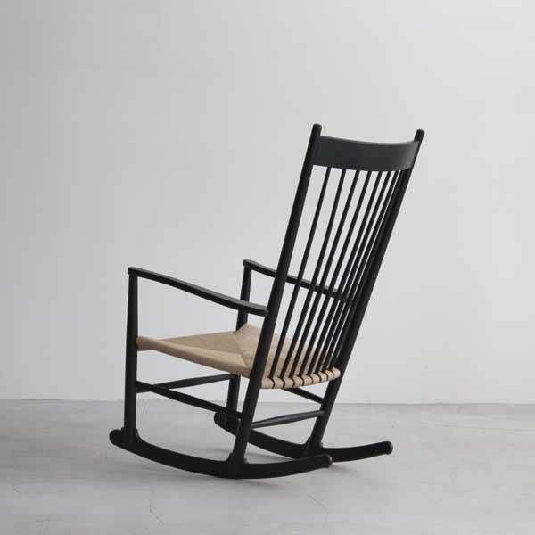 ◎HANS J.WEGNER J16 ロッキングチェア & スツール / クッション付き 