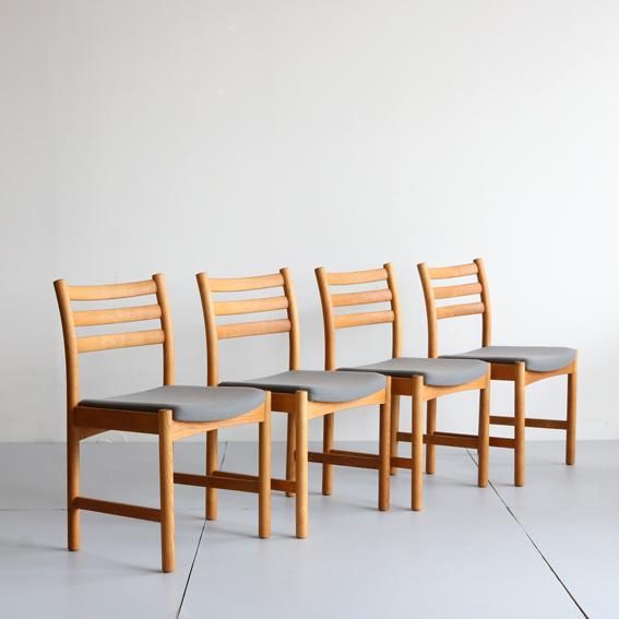 北欧ヴィンテージ　Poul M. Volther Dining Chair ポール M.ヴォルター モデル343｜茨城県つくば市のビンテージ家具店