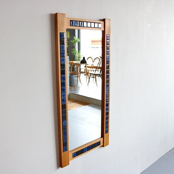 M♢北欧ヴィンテージ ウォールミラー アーチミラー