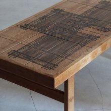 Vintage Tile top table / Ox-art, TRIOH