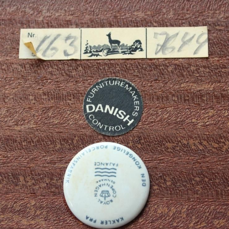 ビンテージ・サイドテーブル｜ハスレヴ×ロイヤルコペンハーゲン テネラ