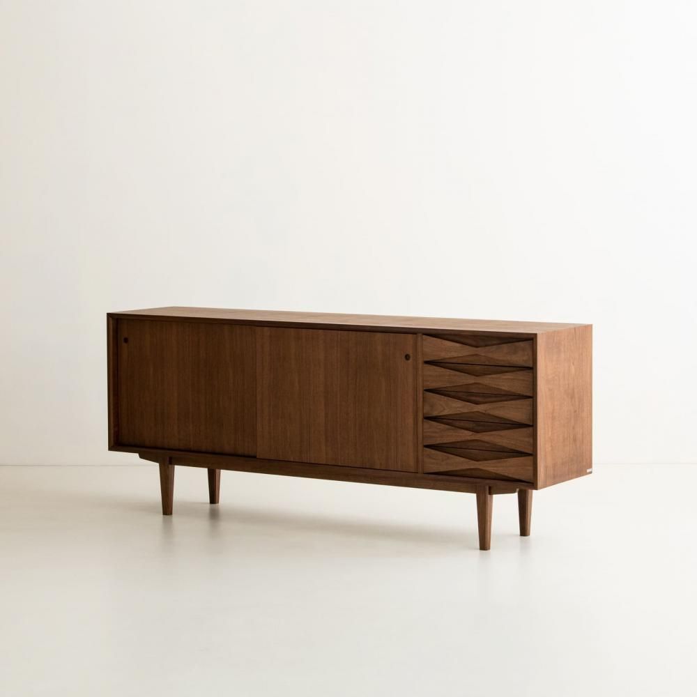 Slope（スロープ）ローボード 180｜karf・Blackboard｜オリジナル家具