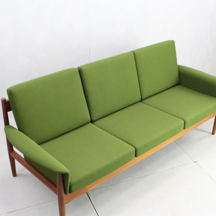 Vintage 3seat sofa|Grete Jalk model 168|karf・Blackboard Vintage 3seat sofa|Grete Jalk model 168|karf・Blackboard