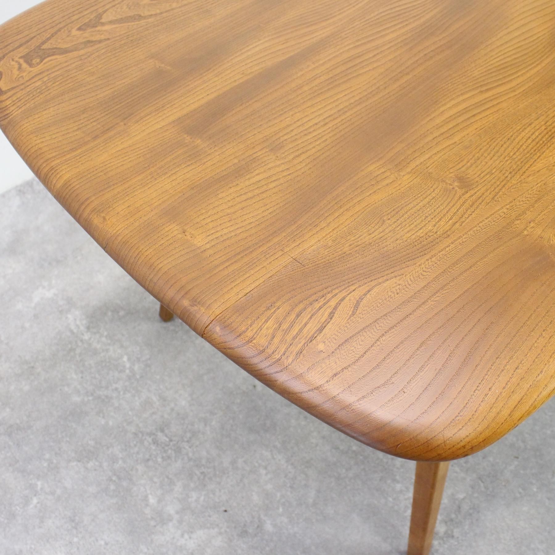 86809☆ercol ヴィンテージ センターテーブル アーコール エルム