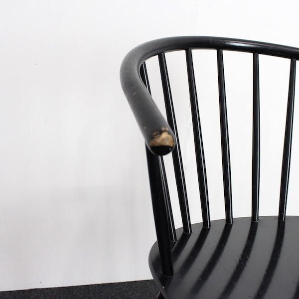 ヴィンテージ　アームチェアa Axel Bender Madsen & Ejner Larsen ヴィンテージ チーク材 本革