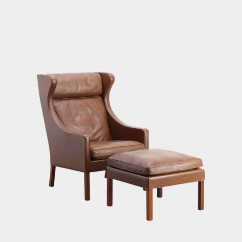 <img class='new_mark_img1' src='https://img.shop-pro.jp/img/new/icons14.gif' style='border:none;display:inline;margin:0px;padding:0px;width:auto;' />Vintage Easy chair & OttomanBorge Mogensen  model 2204ξʲ