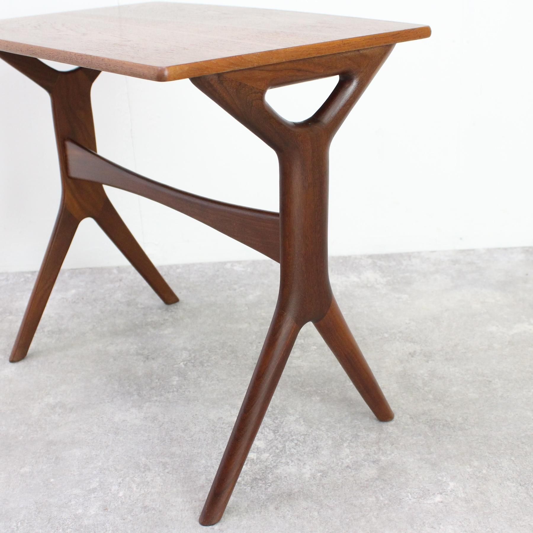 大特価!! Vintage Andersen｜karf・Blackboard table｜Johannes Nest サイドテーブル・ナイトテーブル・ローテーブル