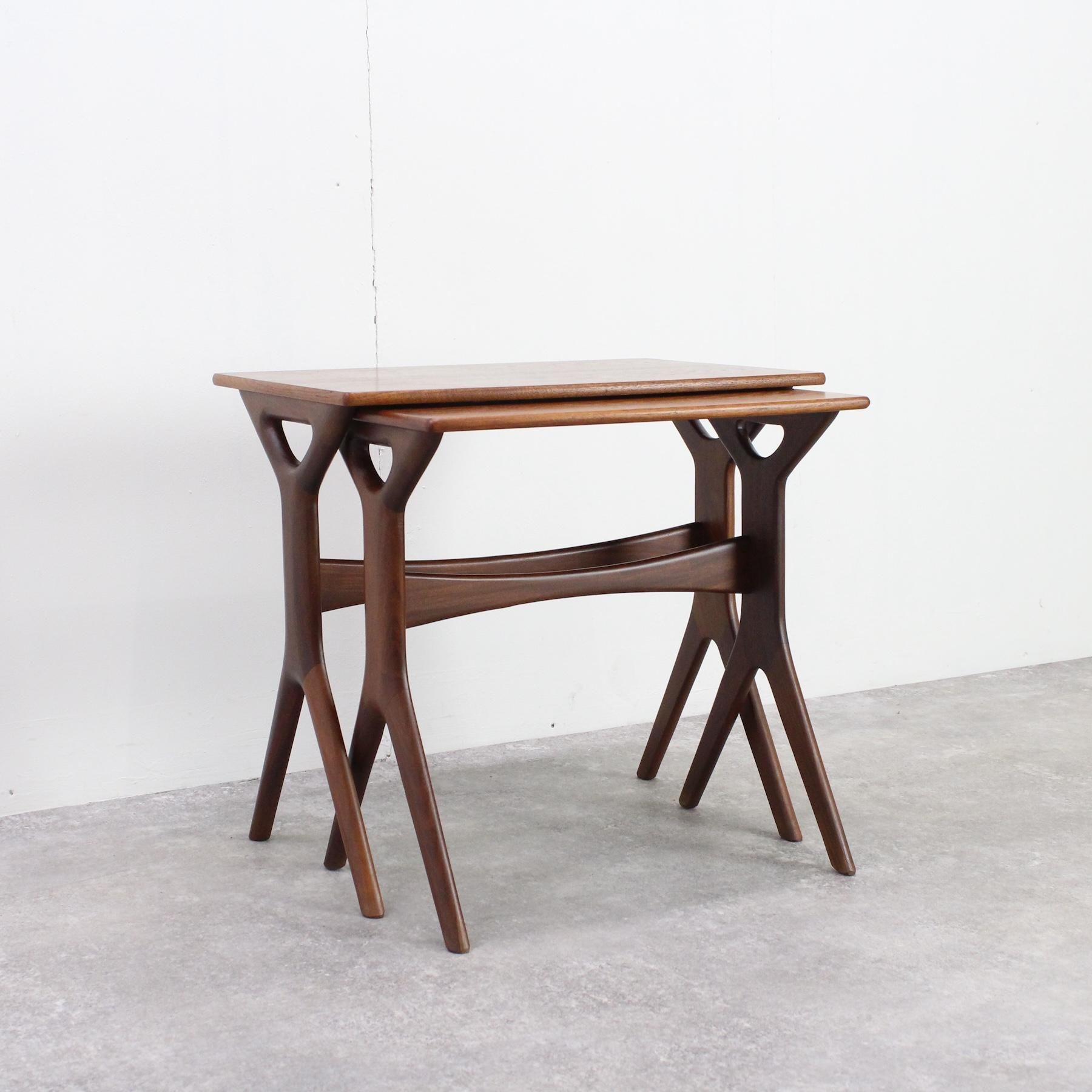 Vintage Nest table｜Johannes Andersen｜karf・Blackboard