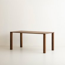Trunk｜Dining table  Walnut  幕板なし