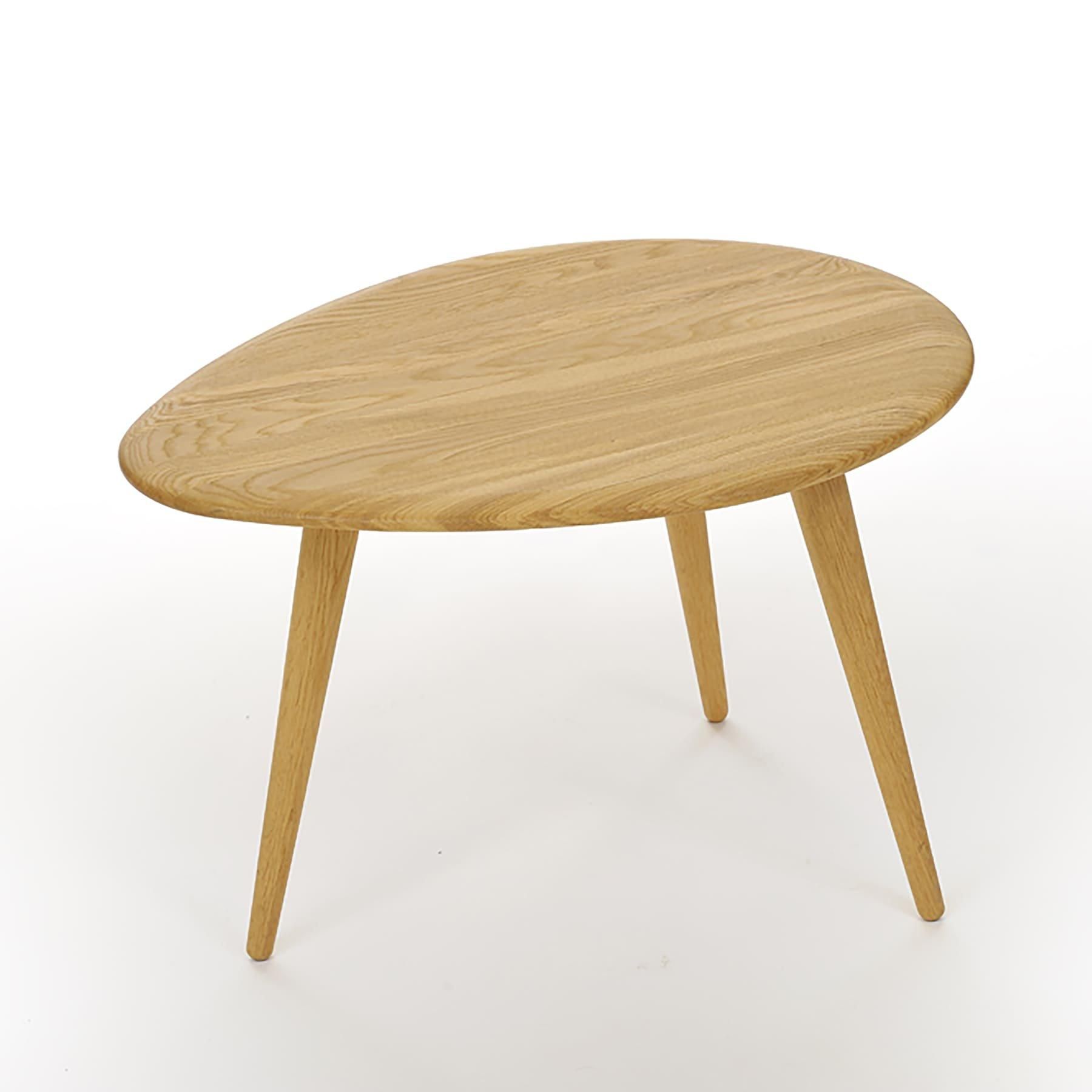 Egg shape｜coffee table Oak｜東京・目黒通りのオリジナルデザイン