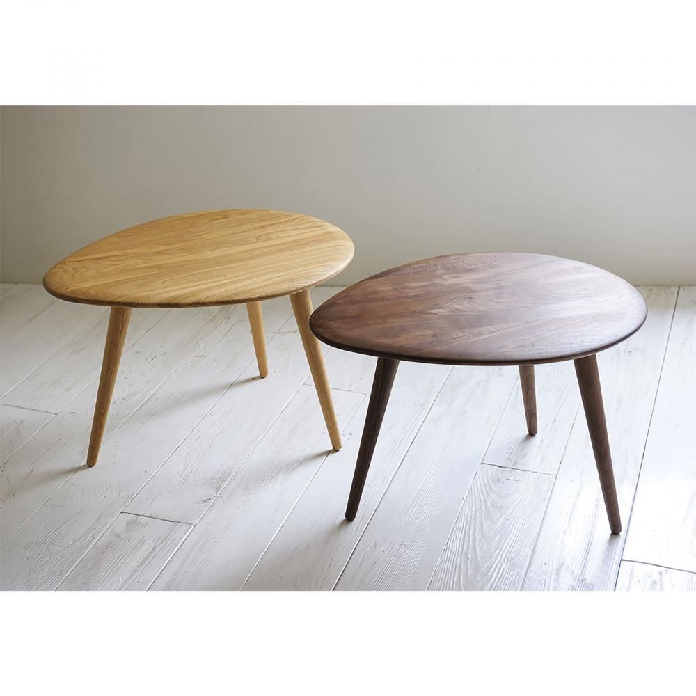 使用期間は半年ほどですKarf egg shape coffee table oak