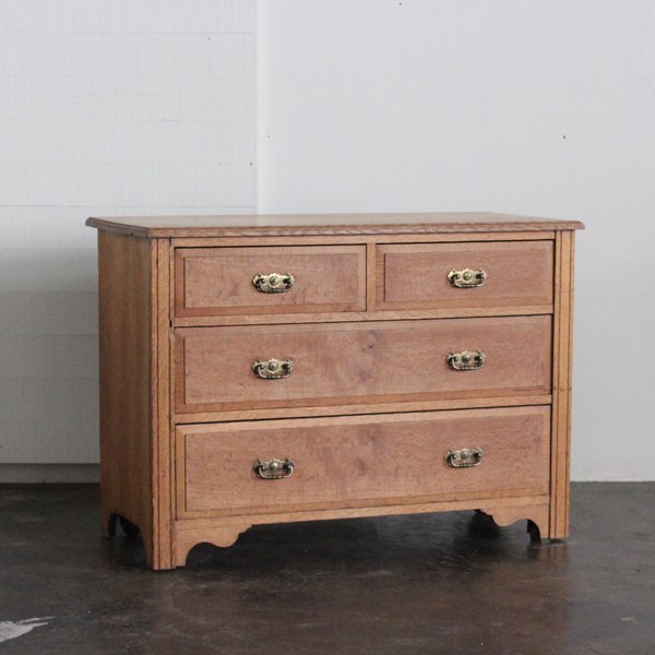 Antique（アンティーク） 4 Drawers chest 1890's：クラシック | キャビネット | イギリス製 | カーフ /ブラックボード、目黒通り北欧アンティーク・ヴィンテージ家具、インテリア