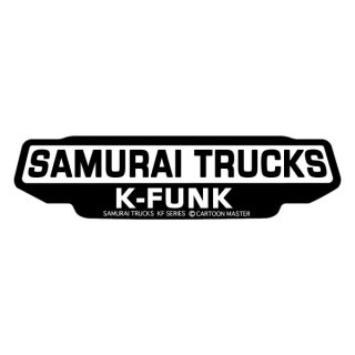 SAMURAI TRUCKS K-FUNK ステッカー/ ST-KF-LOGO/ CARTOON MASTER
