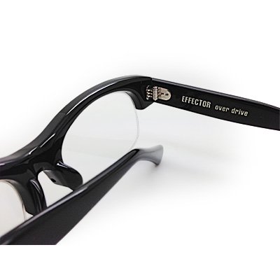 EFFECTOR　overdrive　BLK - 正視堂眼鏡店WEBショップ - 有名眼鏡ブランド日本正規取扱店　 眼鏡ネット販売。全商品送料無料！全フレーム度入りレンズ対応！