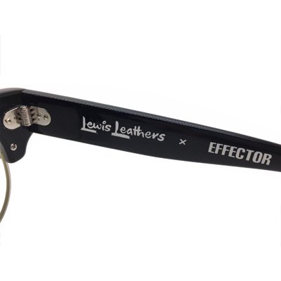 EFFECTOR×Lewis Leathers BUDGANZ BLK - 正視堂眼鏡店WEBショップ 