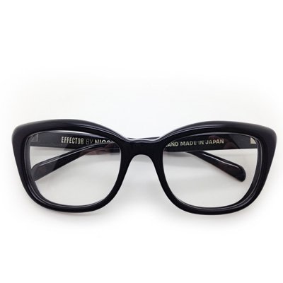 EFFECTOR by NIGO Holly BK/CL - 正視堂眼鏡店WEBショップ - 有名眼鏡ブランド日本正規取扱店  眼鏡ネット販売。全商品送料無料！全フレーム度入りレンズ対応！