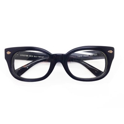 EFFECTOR　10th limited fuzz-full up　BLK（ブラック） - 正視堂眼鏡店WEBショップ -  有名眼鏡ブランド日本正規取扱店　眼鏡ネット販売。全商品送料無料！全フレーム度入りレンズ対応！