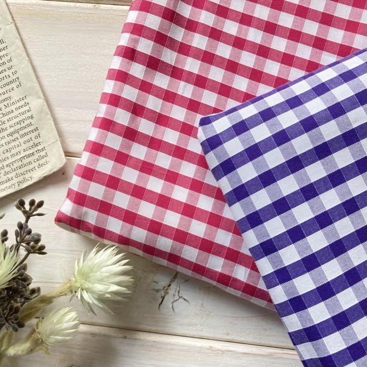 値下げ中WonnyRibbon Mサイズ ピンクギンガムチェック柄