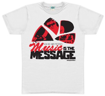 KON & AMIR - MUSIC IS THE MESSAGE CD AND T-SHIRT