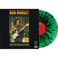 BOB MARLEY & THE WAILERS : RASTA REVOLUTION  (LP/GREEN BLACK SPLATTER/with Obi)