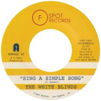 The White Blinds : Sing A Simple Song / Klapp Back (7”)