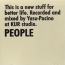 Yasu-Pacino / People (MIX-CD/USED/M)