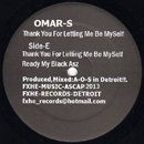 Omar S / Thank You For Letting Me Be Myself Part 2 (2LP)