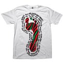 MERCH DIRECT / A Tribe Called Quest - Lyrics Foot (T-Shirts/White)