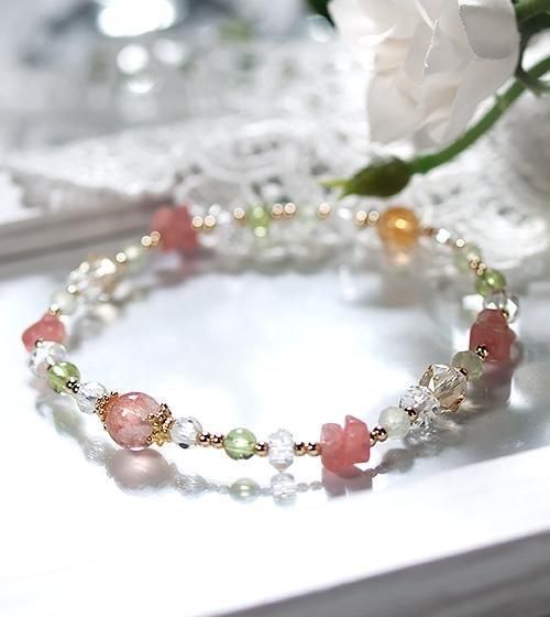 Lovely様 インカローズ×14kgfビーズ ブレスレット ネックレス Lovely様 インカローズ×14kgfビーズ ブレスレット ネックレス インカ