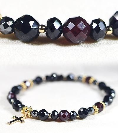 【良質,美品】ブラックスピネル　１０㎜　ブレスレット　キラキラ　魔除け 良質,美品】ブラックスピネル 10㎜ ブレスレット キラキラ 魔除け