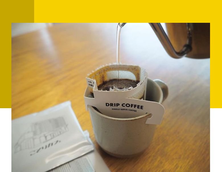 ことりカフェオリジナルのドリップバッグコーヒー